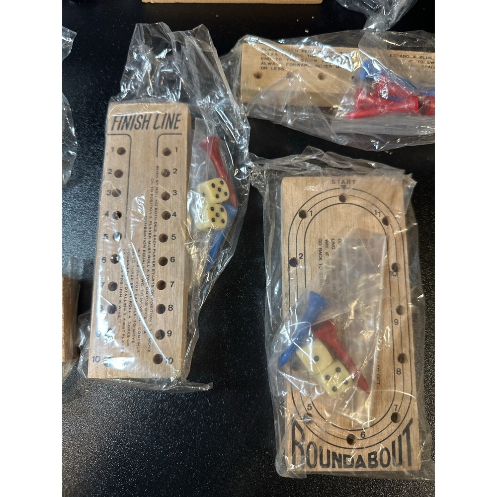 Cardinal Teasers 7 Brain Busters Wooden Peg Puzzle Games – Partial/Played - Picture 6 of 10